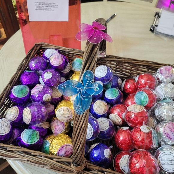 5 Bath bombs heavy scented lavender - Picture 14 of 15